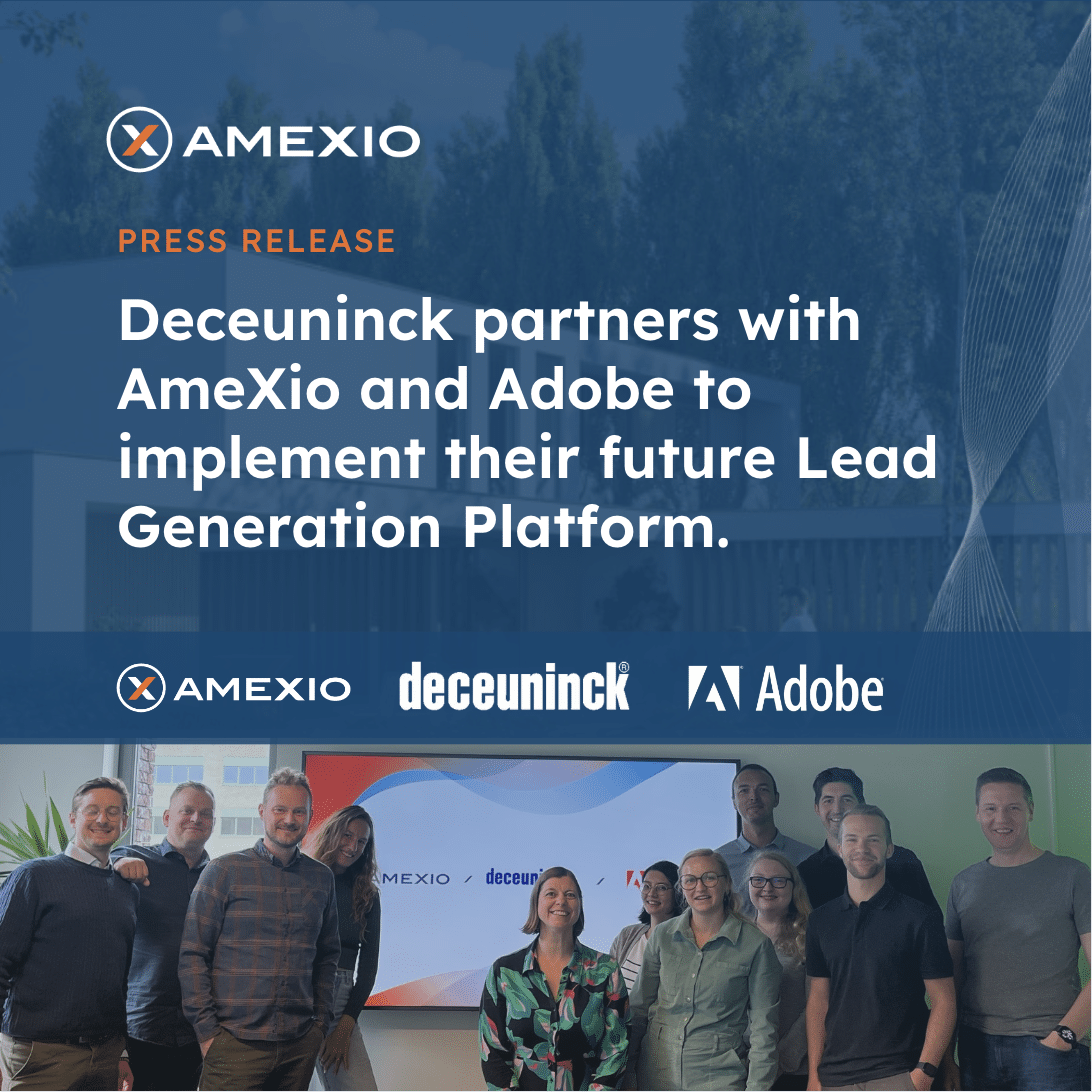 Deceuninck partners with AmeXio and Adobe to implement their future lead generation platform
